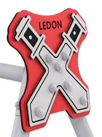 LEDON 2er Reifenschaukel - extra hoch – Bild 5
