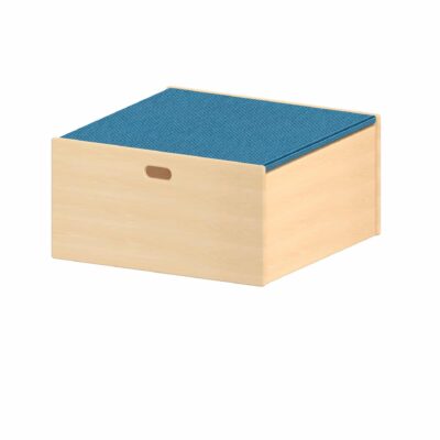 Spielpodest Quadrat groß mit Tretford-Teppich