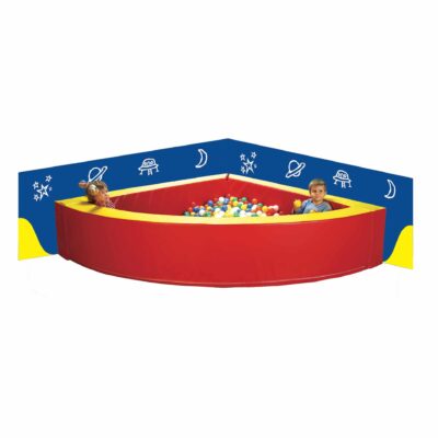 Viertelkreis-Ballbad - groß