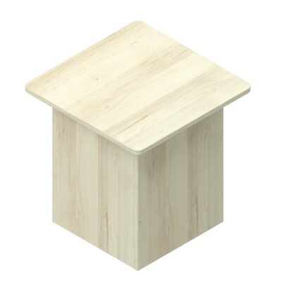 Beistelltisch aus Holz - quadratisch