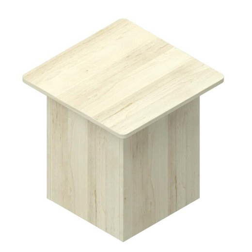 beistelltisch-holz Beistelltisch aus Holz – quadratisch - beistelltisch holz