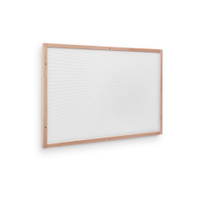 Wandtafel Lochblech mit Holzrahmen