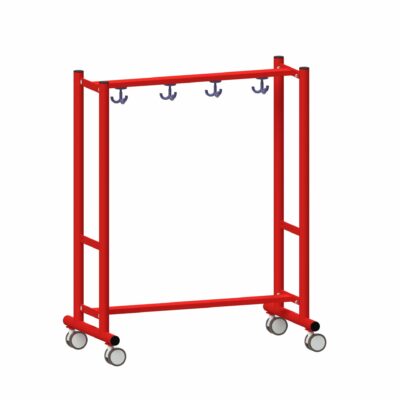 Matschgarderobe Krippe - Höhe: 110 cm, Tiefe: 50 cm