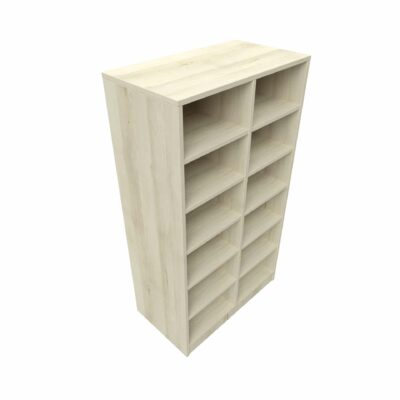 Garderobenregal - 12 offene Fächer