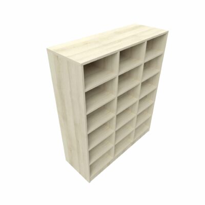 Garderobenregal - 18 offene Fächer