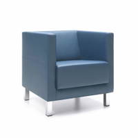 Sessel Victoria - Weißaluminium-Gestell