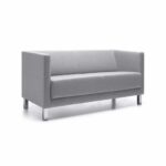 Sofa Victoria 2-Sitzer – Weißaluminium-Gestell - sofa2sitzer