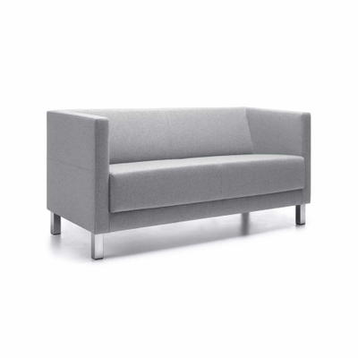 Sofa Victoria 2-Sitzer – Chrom-Gestell