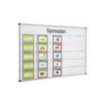 Informationswand Veranstaltungen & Speiseplan - speiseplan