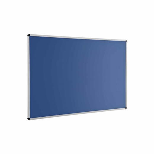 tafel-blau Wandtafel blau mit Aluprofilrahmen ohne Ablage - tafel blau