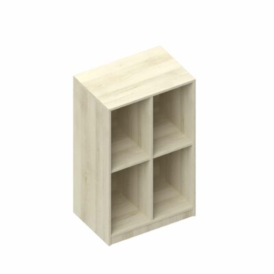 Taschenregal 4 Fächer - 2 nebeneinander und 2 übereinander