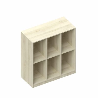 Taschenregal 6 Fächer - 3 nebeneinander und 2 übereinander