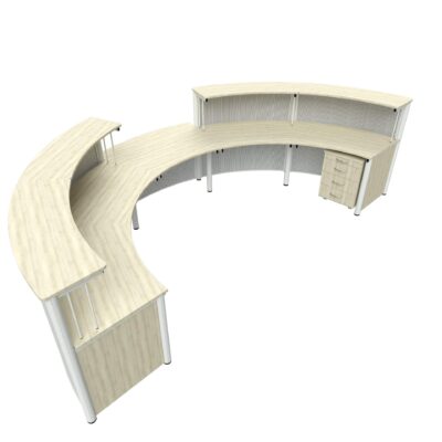 Empfangstheke Recknitz 5-1 - 5-teilig