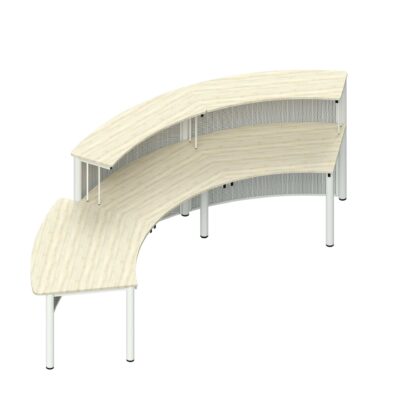 Empfangstheke Recknitz 3-3 - 3-teilig