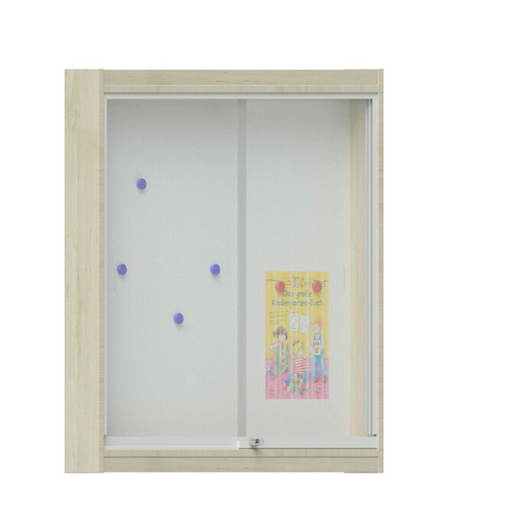 vitrineivi Wandvitrine IV1 – Tiefe 12 cm, Höhe 100 cm - vitrineivi