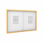 Wandvitrine V9 – Höhe: 94 cm - wandvitrinev9