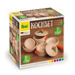 Kaufladenzubehör – Kochset Natur - 10659 2