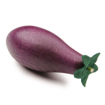 Kaufladenartikel - Aubergine (5 Stück)