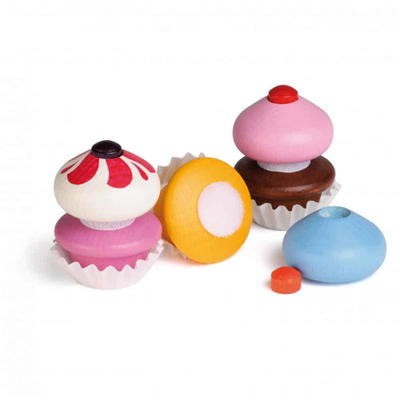 Kaufladenartikel – Cupcakes (3 Stück)