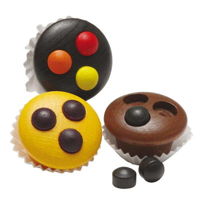 Kaufladenartikel – Muffins (3×3 Stück)