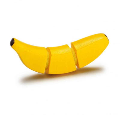 Kaufladenartikel – Banane zum Schneiden (3 Stück)