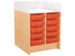 Wickelkommode Kazeo – Breite: 70 cm – 10 Behälter mit Stopperschienen - 54287 p 54287 pd@p2@xl