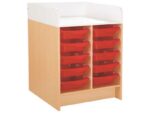 Wickelkommode Kazeo – Breite: 70 cm – 10 Behälter mit Stopperschienen - 54287 s 54287 2d@3p2@xl