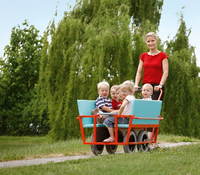 TÜV-geprüfter Krippenwagen für 6 Kinder – Bild 2