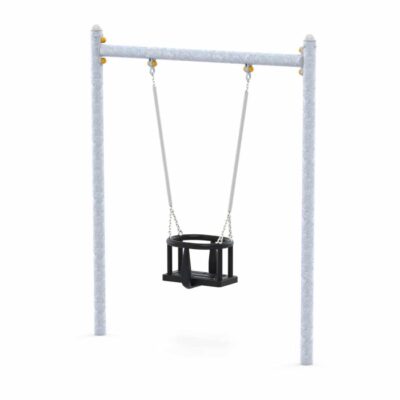 Metallschaukelgestell mit Babyschaukel