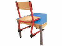 Kindergarten-Stuhl mit Metallkufen – Bild 6
