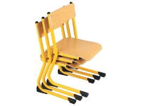 Kindergarten-Stuhl mit Metallkufen – Bild 7