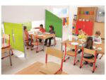 Kindergarten-Stuhl mit Metallkufen - gp43937 s 34330 1@2p2@xl