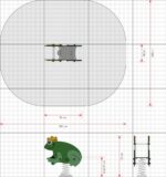 Federwippe Frog – LEDON Castle – LC048 - Ledon Federwippe LC048 Plan