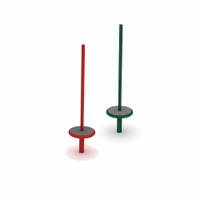 Kreisel Pirouette in zwei Farben - LEDON Originals