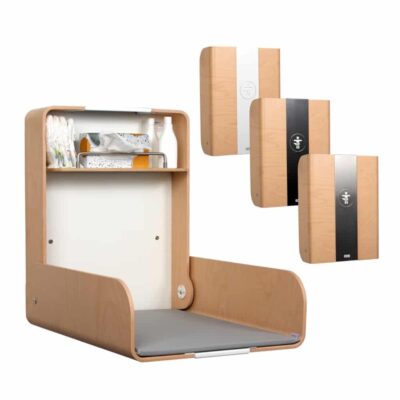 timkid Wandwickeltisch KAWAmidi | Buche