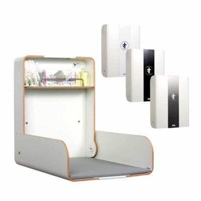 timkid Wandwickeltisch KAWAmidi | White