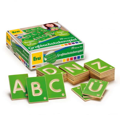 Erzi Lernspiel Großbuchstaben