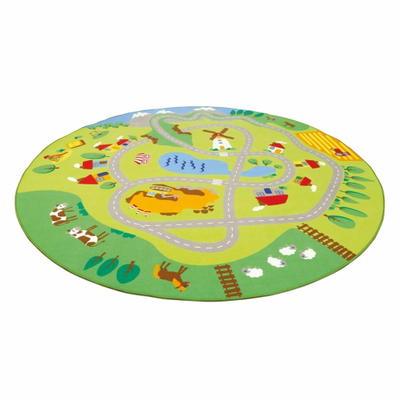 Erzi Teppich Stadt-Land-Fluss (3m)