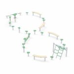 Hindernisparcours in verschiedenen Formen – LEDON Basic - 8 form