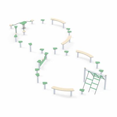 Hindernisparcours in verschiedenen Formen - LEDON Basic