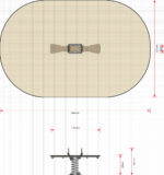Federwippe Bob für 2 Kinder – LEDON Basic – LB018 - LB018 elevation