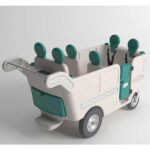 Krippenwagen mit Motor