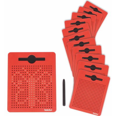 Magnettafeln – 12er Set magnetische Zeichentafeln