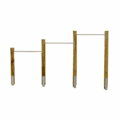 Dreifachreck - Kiefer mit Stahlankern