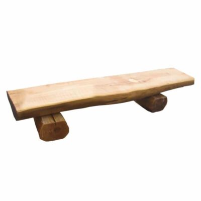 Holz-Halbstammbank (verschiedene Längen)