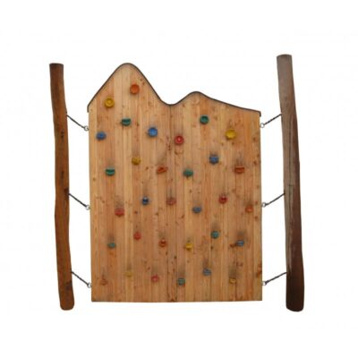 K2-Kletterwand aus Douglasien-Holz