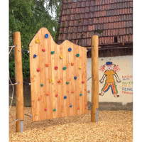 K2-Kletterwand aus Douglasien-Holz – Bild 2