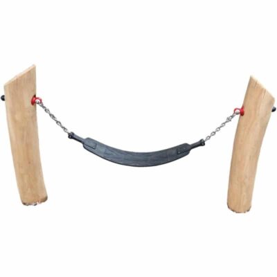 U3-Bauchschaukel aus Robinien-Holz