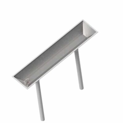 Edelstahl Wasserrinne für Matschtisch