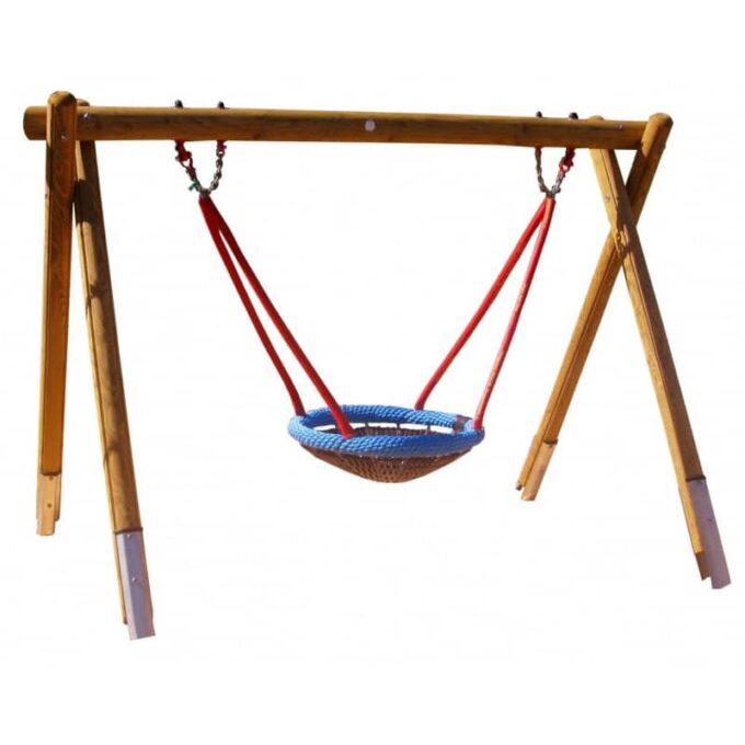 vogelnest-schaukelgestell-kiefer-inkl-vogelnestkorb-aufhaengelager-stahlanker